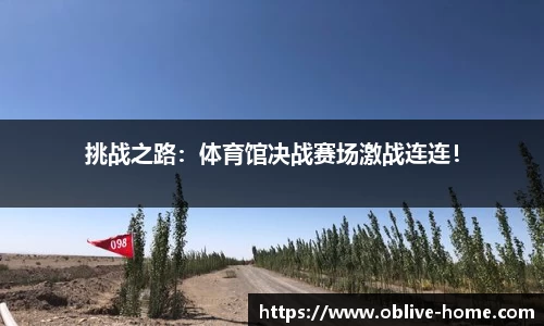 挑战之路：体育馆决战赛场激战连连！